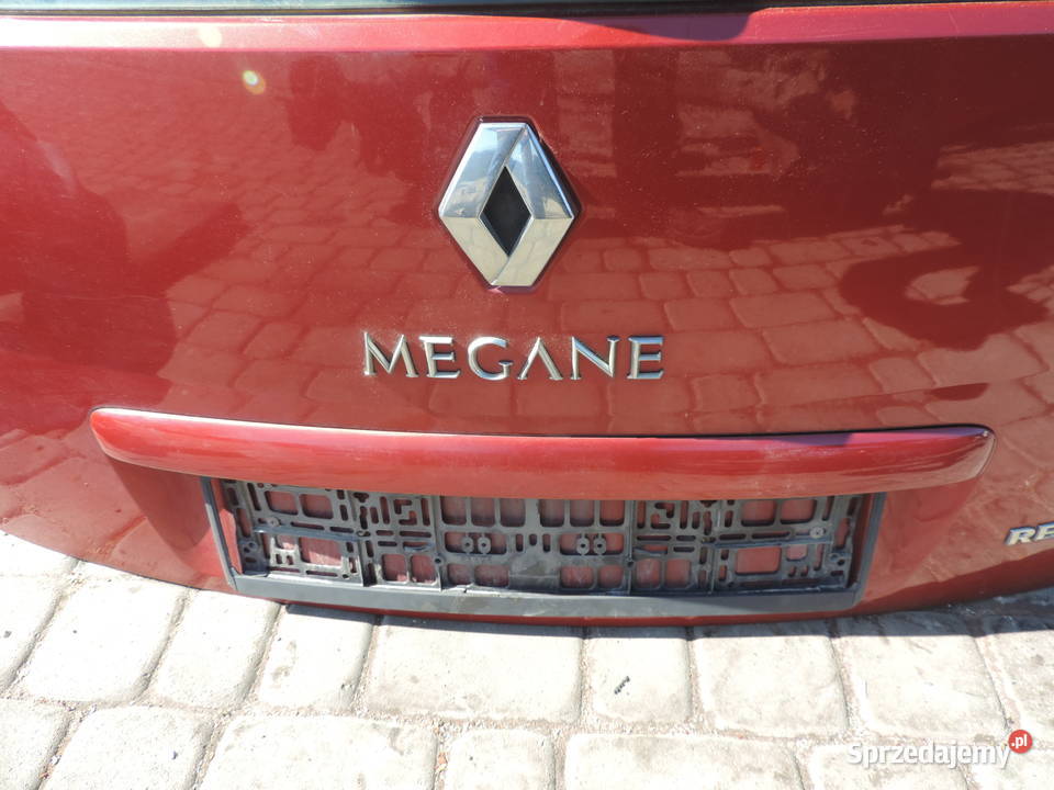 RENAULT MEGANE 2 II KLAPA TYLNA KOMBI CZERWONA Nowy Sącz
