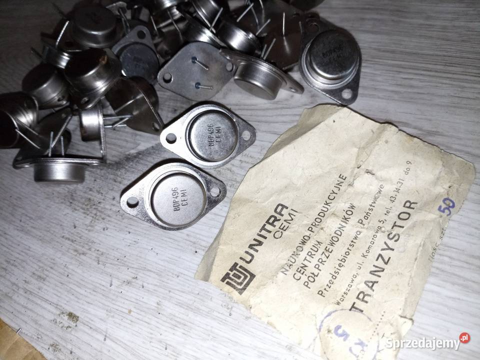 Tranzystor rezystor opornik dioda unitra Części i akcesoria Stalowa Wola