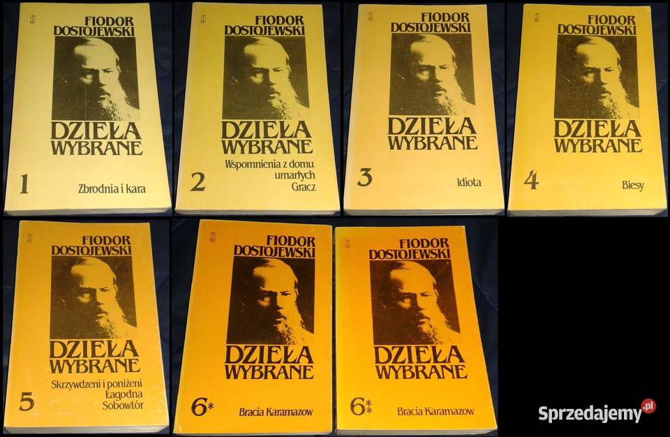 Dzieła wybrane Tomy 123456 Fiodor Dostojewski Chełm