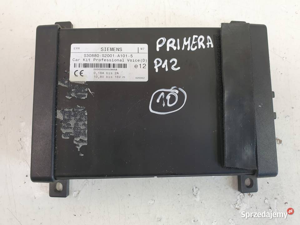 Nissan Primera P12 MODUŁ TELEFONU sterownik Komputery Rudka sprzedam