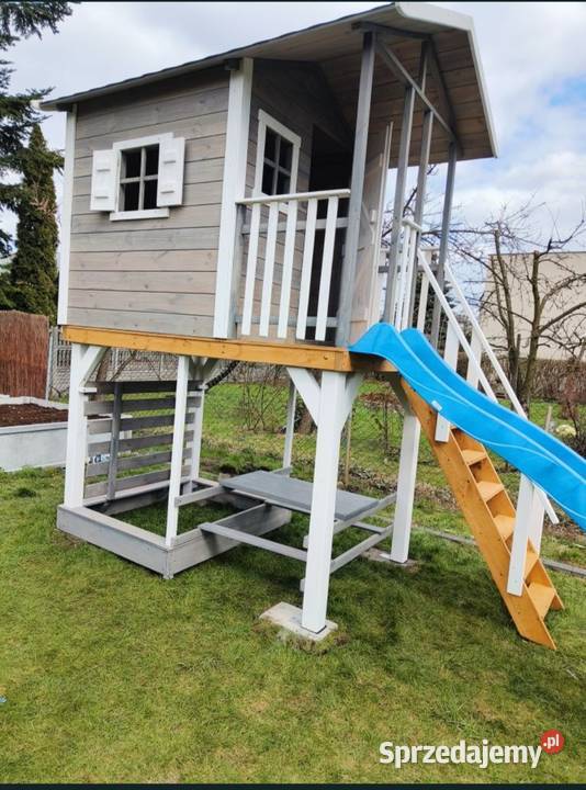 Domek dzieci plac zabaw stolik piaskownica ślizg Bliżyn sprzedam