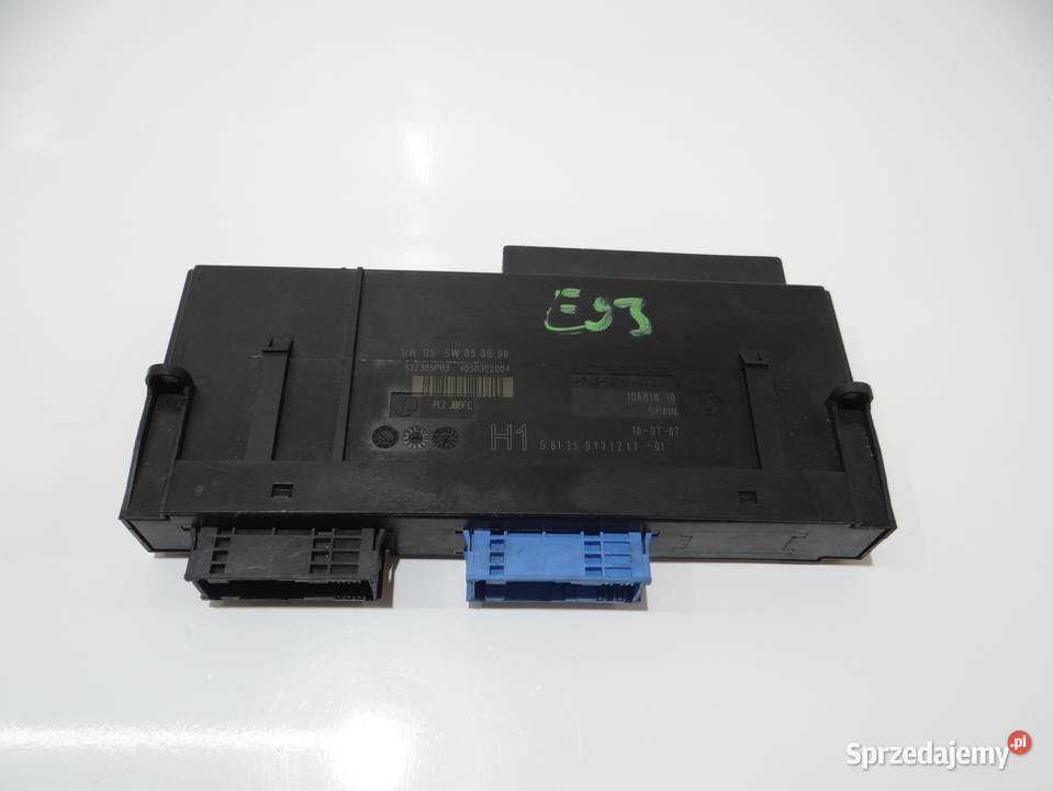 MODUŁ STEROWNIK KOMFORTU BMW E93 9171217 osobowe Pozostałe Strzyżewice