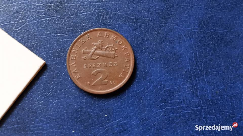 Stare monety 2 drachmy 1988 Grecja Lesko sprzedam