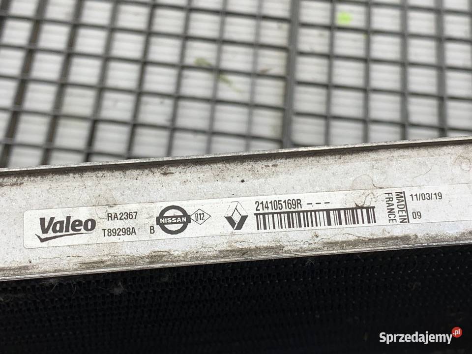 CHŁODNICA WODY RENAULT MEGANE IV 13 140