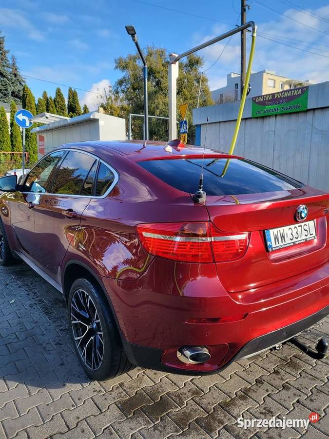 BMW X6 polski salon zadbane Warszawa