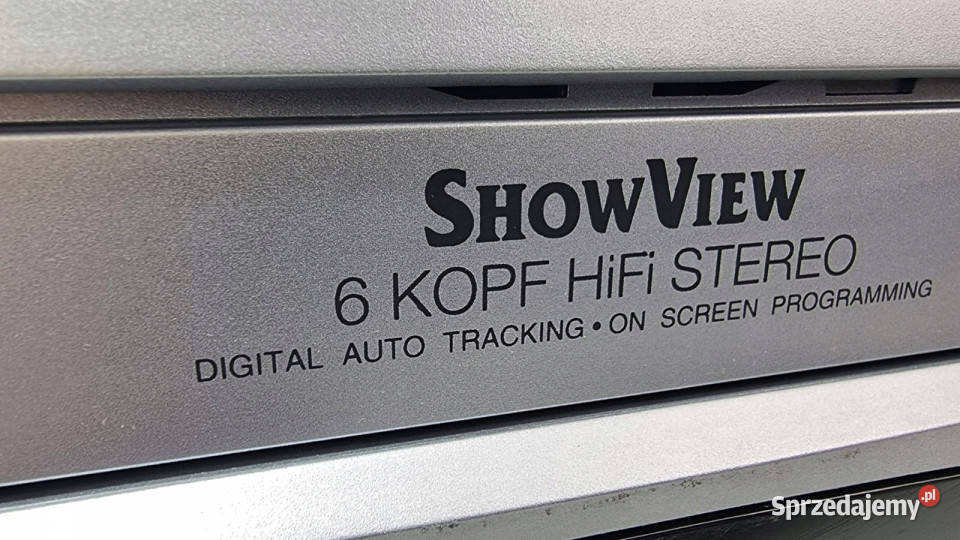 Video VHS magnetowid dvd Medion 6head 9023B wielkopolskie Międzychód