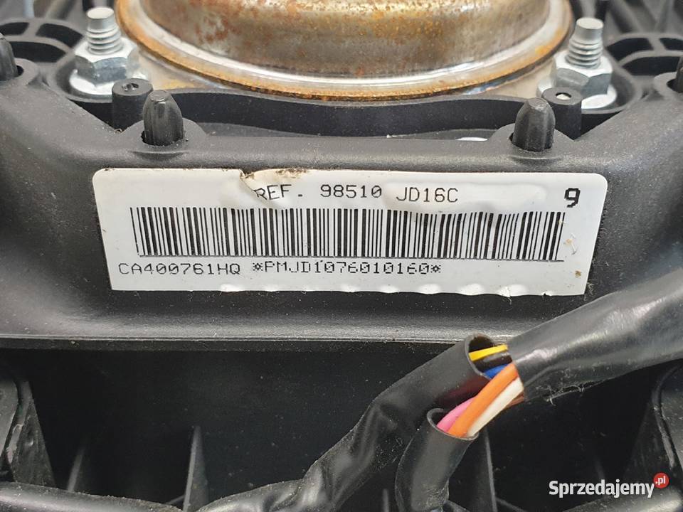 Nissan Qashqai I PODUSZKA KIEROWCY AirGag Chełm