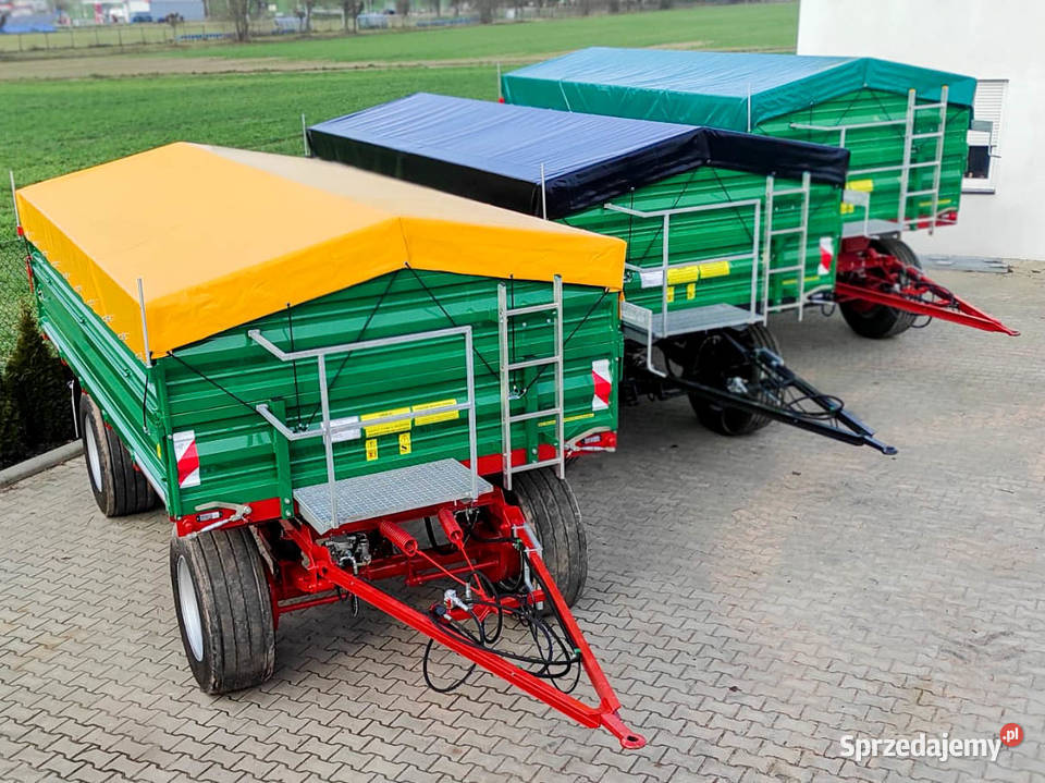 Plandeka plandeki na przyczepę rolniczą Antoninek