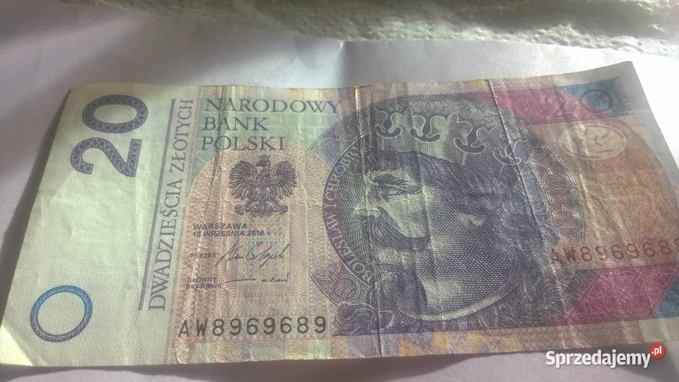 banknot kolekcjonerski 20zl