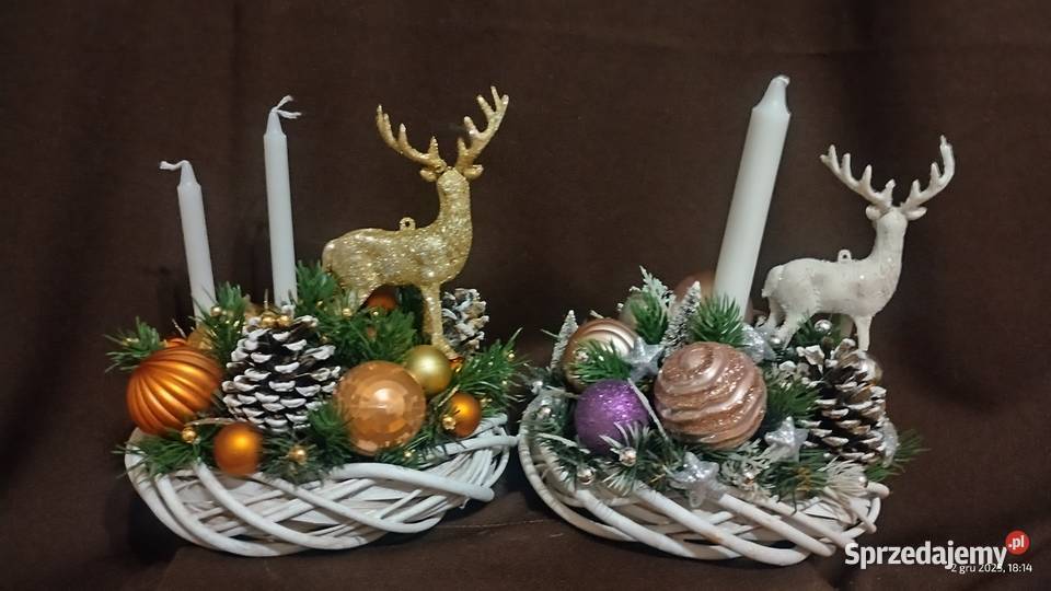 Stroik świąteczny bożonarodzeniowy Koszyce