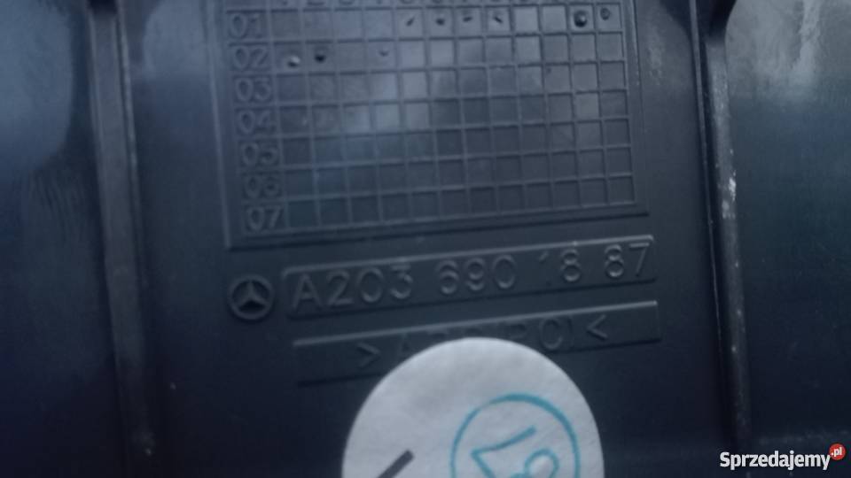 Blenda bagażnika Mercedes w203 Combi Mieleszyn