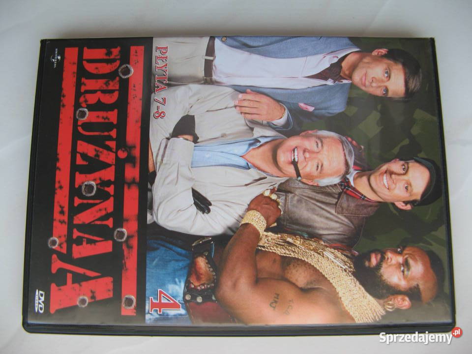 DVD Drużyna A płyta 8 dwa odcinki polski lektor Filmy Poznań sprzedam
