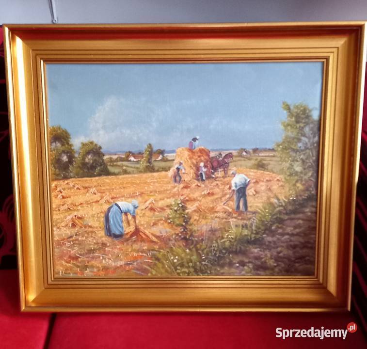 Obraz olejny sygnowany sprzedam