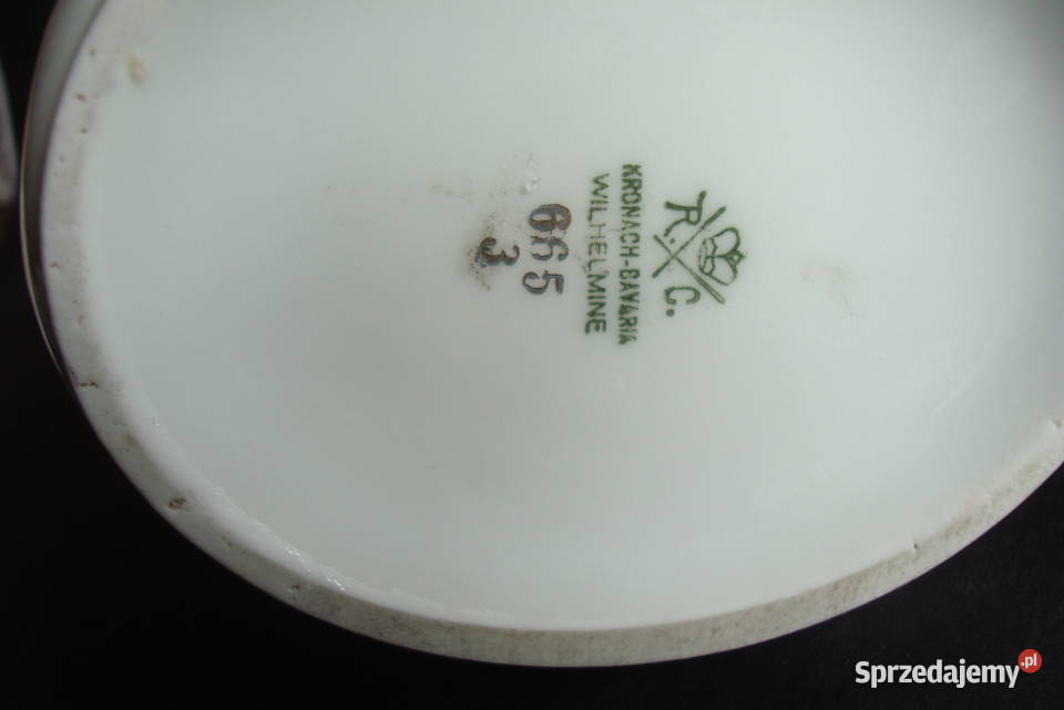 Rosenthal Wilhelmine Środek Stołu Porcelana i szkło