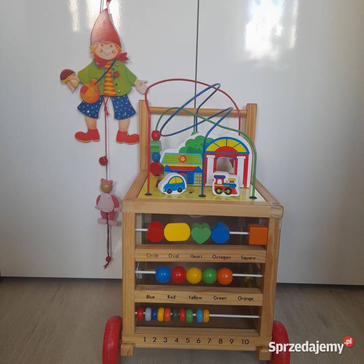 Interaktywny drewniany puchacz chodzik inne Bogatynia