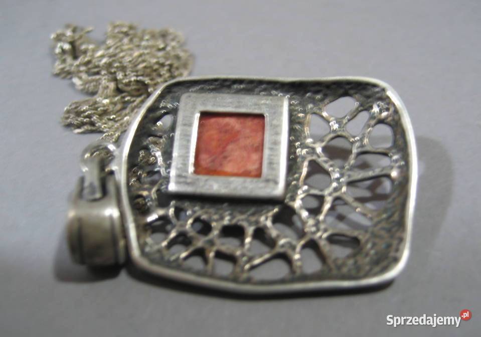 Stary Polski Wisior Srebrny mazowieckie