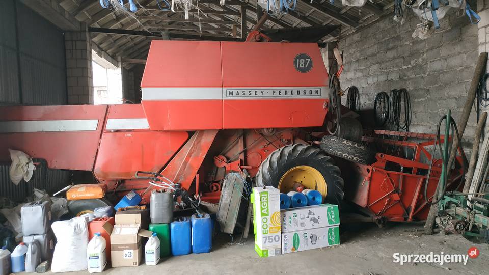 Kombajn zbożowy Massey Ferguson 187 stan idealny Skaryszew