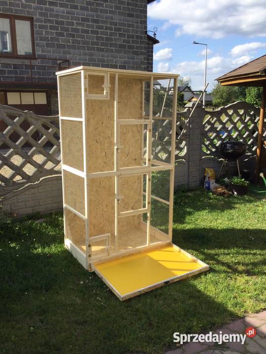 Klatka woliera drewniana ptaków egzotycznych Dla ptaków Myszków