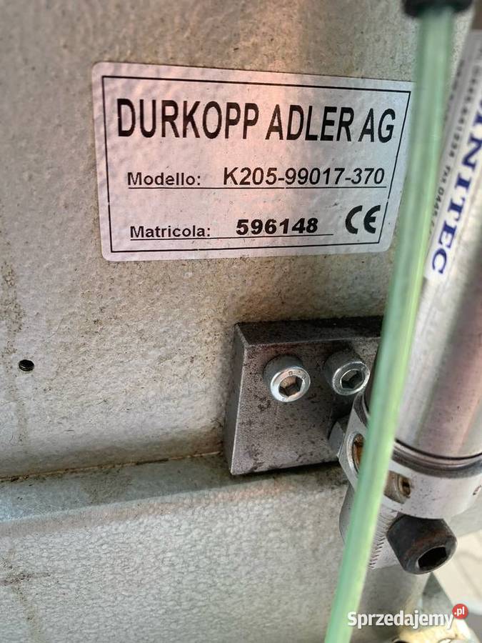 Durkopp Adler 205 370 maszyna do szycia Łaskarzew