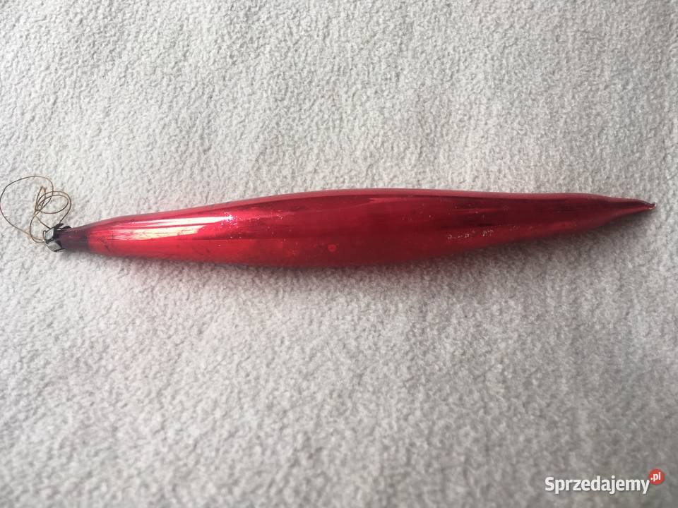 PRL bombka Księżyc czerwony zachodniopomorskie Kołobrzeg