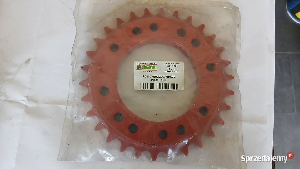 Talerz zębaty prasy Welger Do pras i owijarek Radomsko