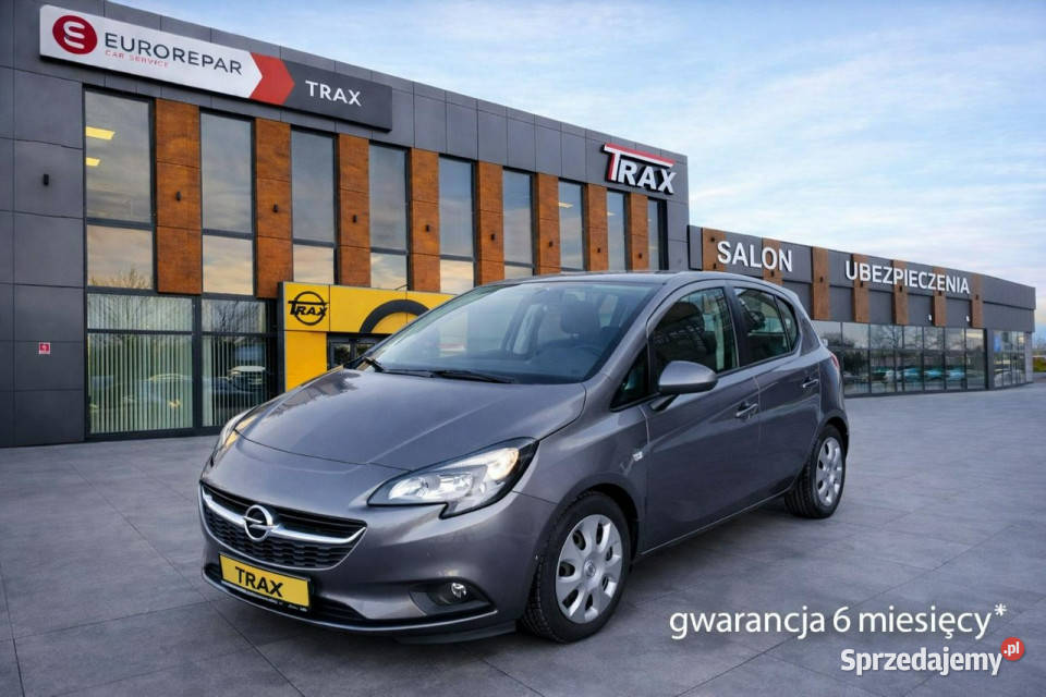 Opel Corsa Enjoy 14 75 salon Polska serwisowana tempomat Łódź