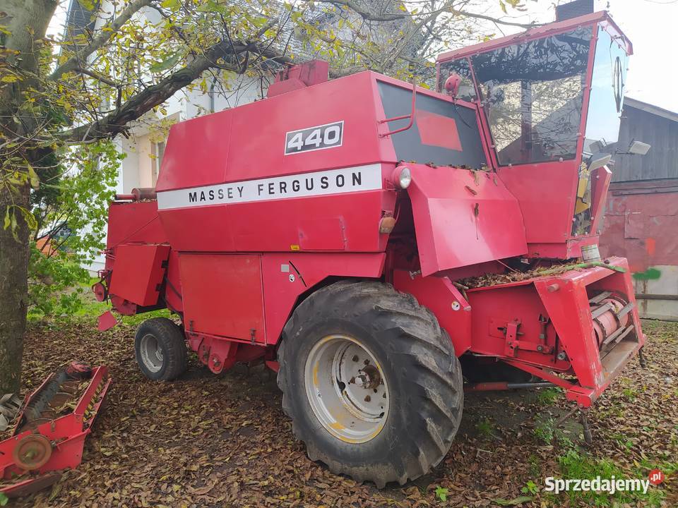 Massey Ferguson 440 z kabina i sieczkarnia lubelskie Dragany