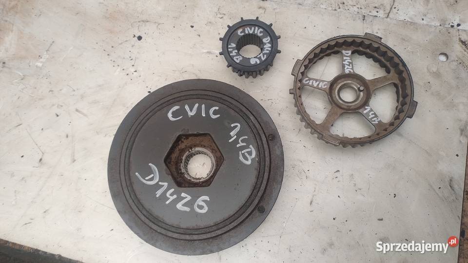 HONDA CIVIC VII 14 D14Z6 koło pasowe walu zębate Kielce