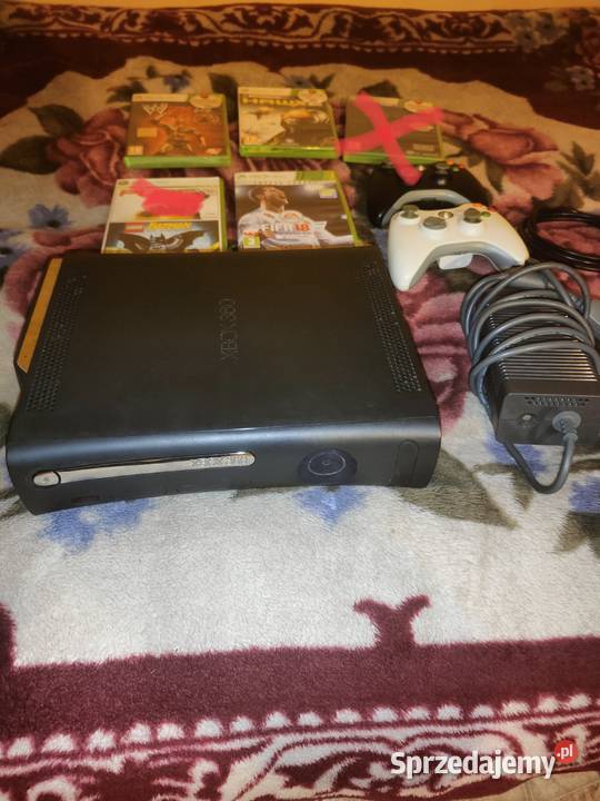 Xbox 360 2 pady plus gry okazja podkarpackie Babice