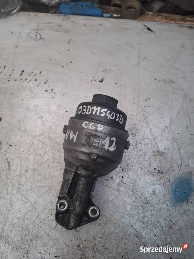 VW SEAT SKODA 12 12V CGP podstawa filtra oleju Kielce