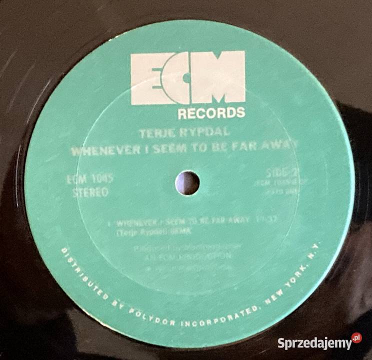 Terje Rypdal Whenever I Seem To Be Far Away 1 płyta Płyty i kasety Szczecin