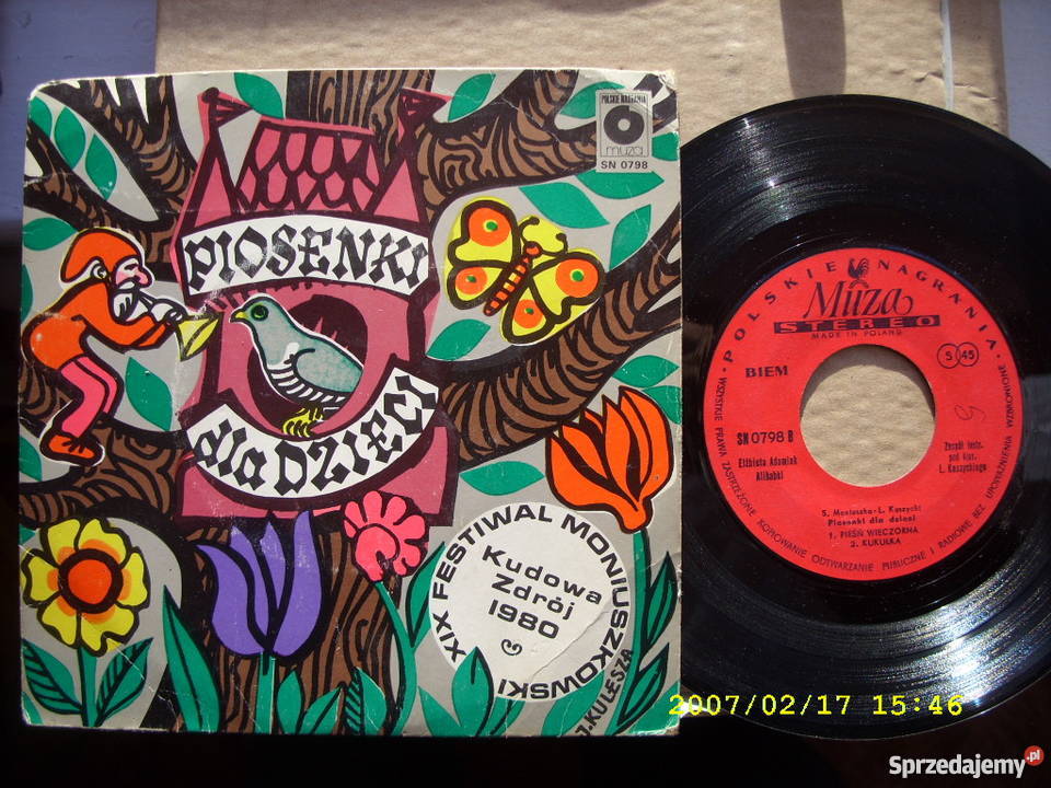 dzieci PIOSENKI DZIECIALIBABKI SINGIEL dolnośląskie Wołów sprzedam