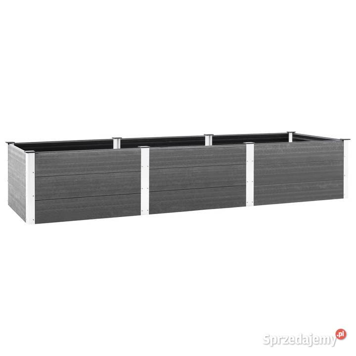 Podwyższona donica ogrodowa szara 300 x 100 x 54 Warszawa sprzedam