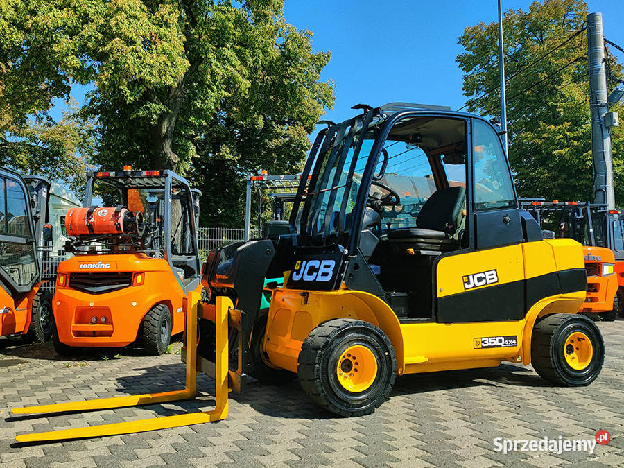 Wózek widłowy JCB TLT35D 4x4 TELETRUK 35D Wózki widłowe Kęty