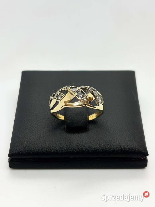 Złoty pierścionek pr 585 158g Rozmiar 8 Elbląg
