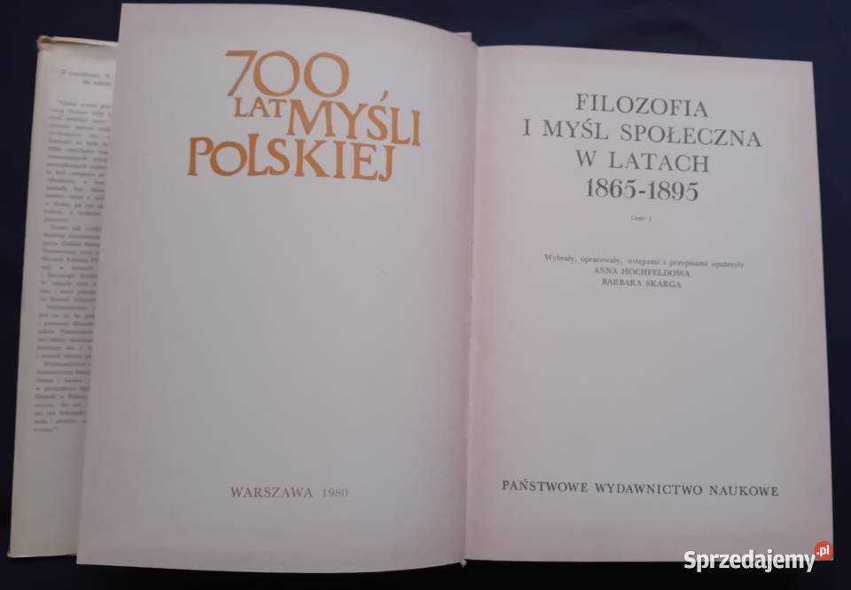 700 lat myśli polskiej Filozofia i myśl Koźminek