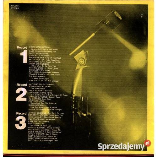 The Stars The Hits 36 Top Entertainers 3 LP USA