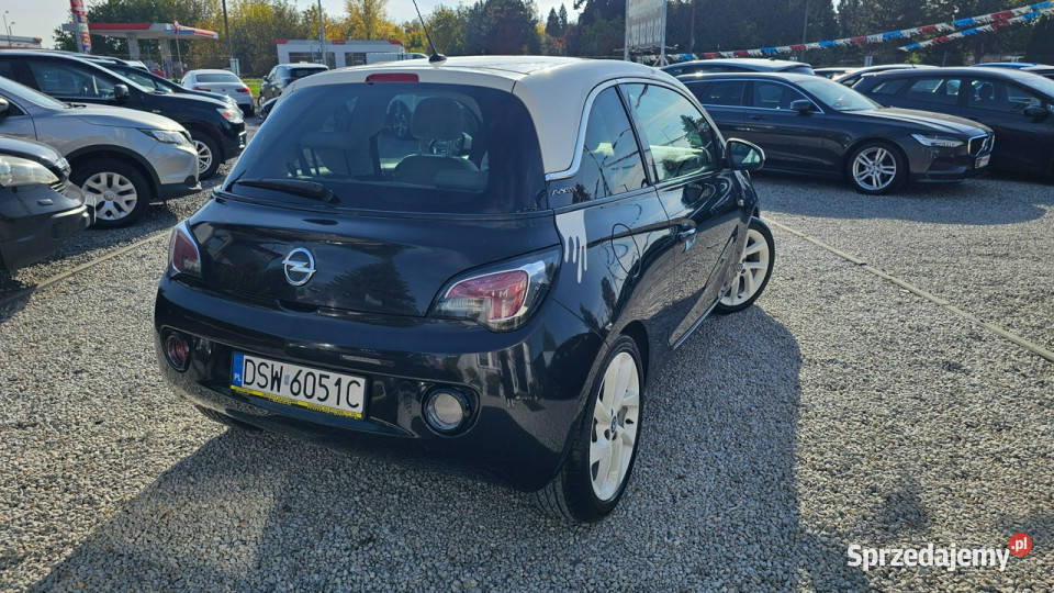 Opel Adam 14 Benzyna Zarejestrowany Śliczny 87KM dolnośląskie Świdnica