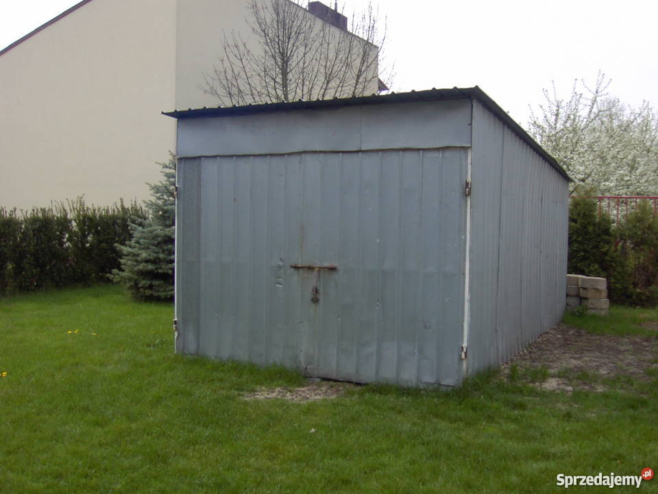 Garaż blaszany używany Maciejowice