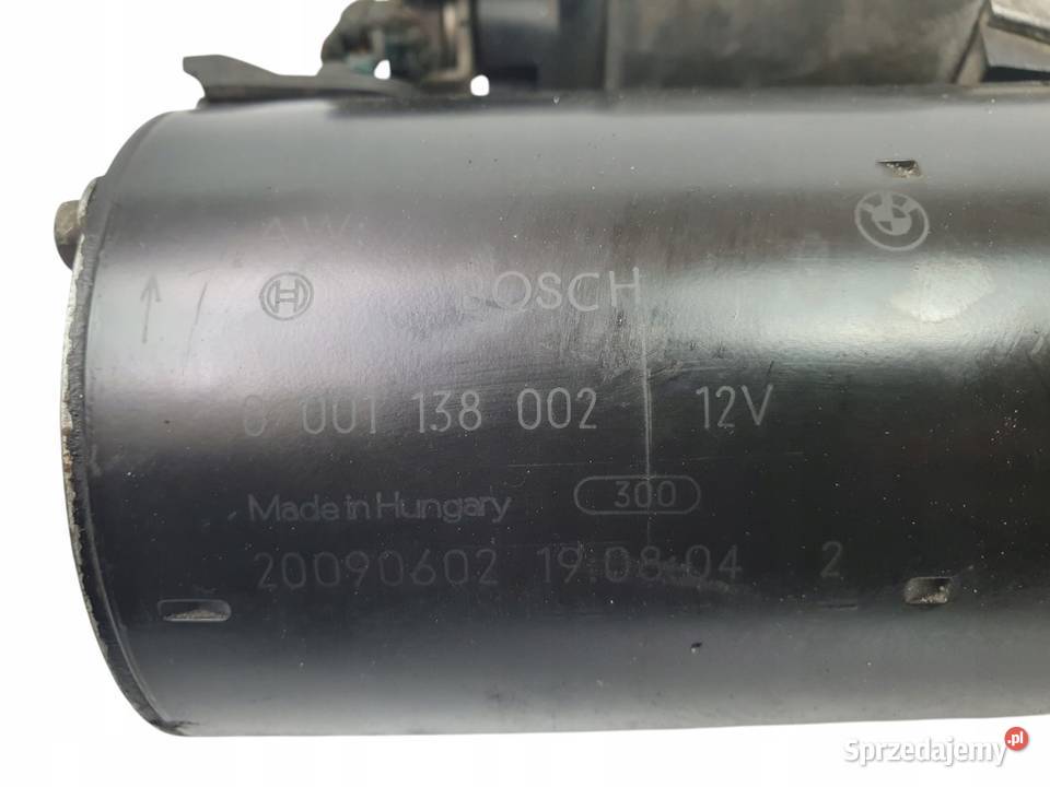 ROZRUSZNIK BMW E46 E90 E87 20 i Bosch 0001138002 Chełm