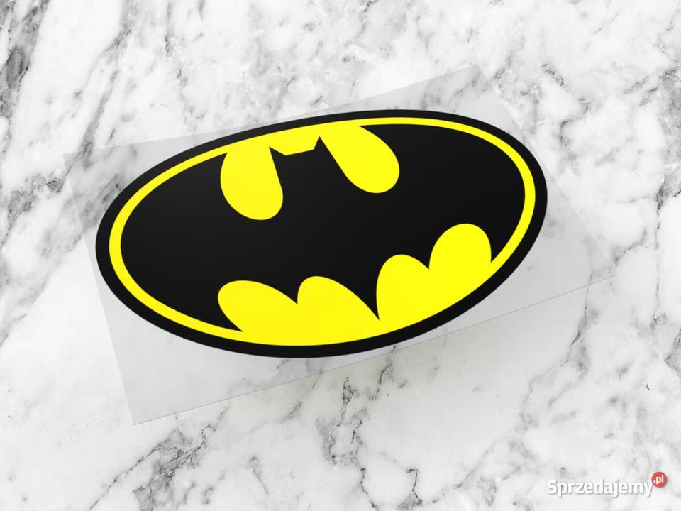 Naklejka BATMAN 10 x 6 bat man marvel joker