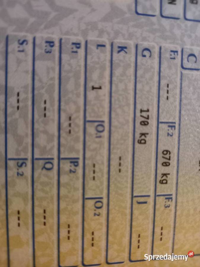 Przyczepka lekka dwukołówka zarejestrowana Sadlinki