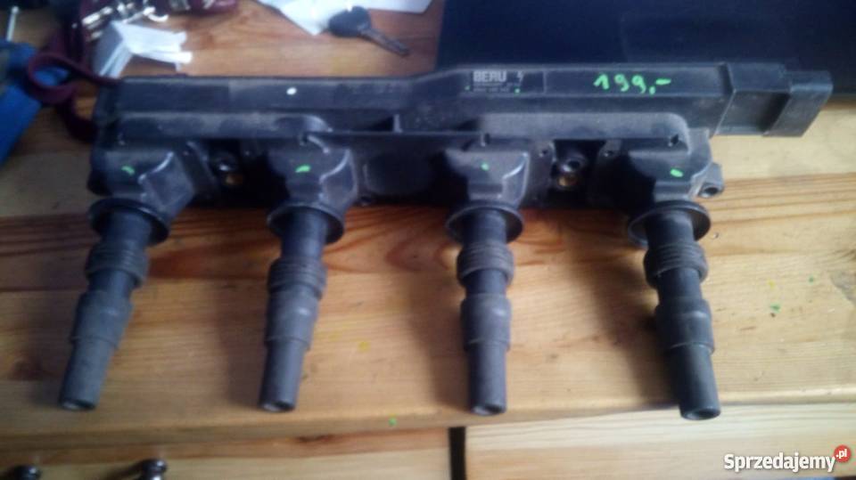 Cewka zapłonowa beru OPEL ASTRA VECTRA ZAFIRA układ elektryczny silnika Margonin