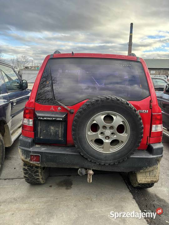 MITSUBISHI PAJERO pinin 18GDI maska lampa na Samochody na części Nowy Targ