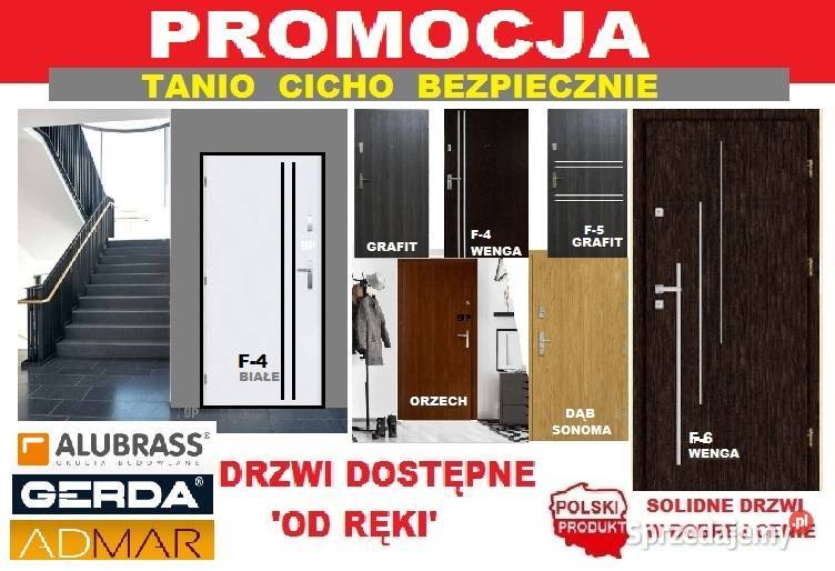 Drzwi zewnętrzne do mieszkania dostępne ręki Dąbrowa Górnicza