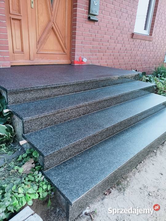 Schody granitowe wewnętrzne i zewnętrzne Niemodlin sprzedam