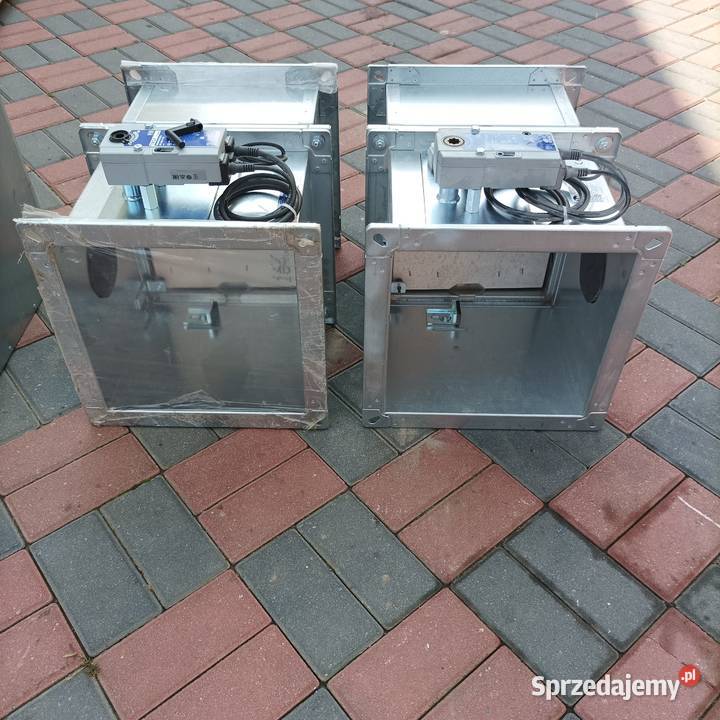Przeciwpożarowe klapy odcinające Trox technik wielkopolskie Nowy Tomyśl