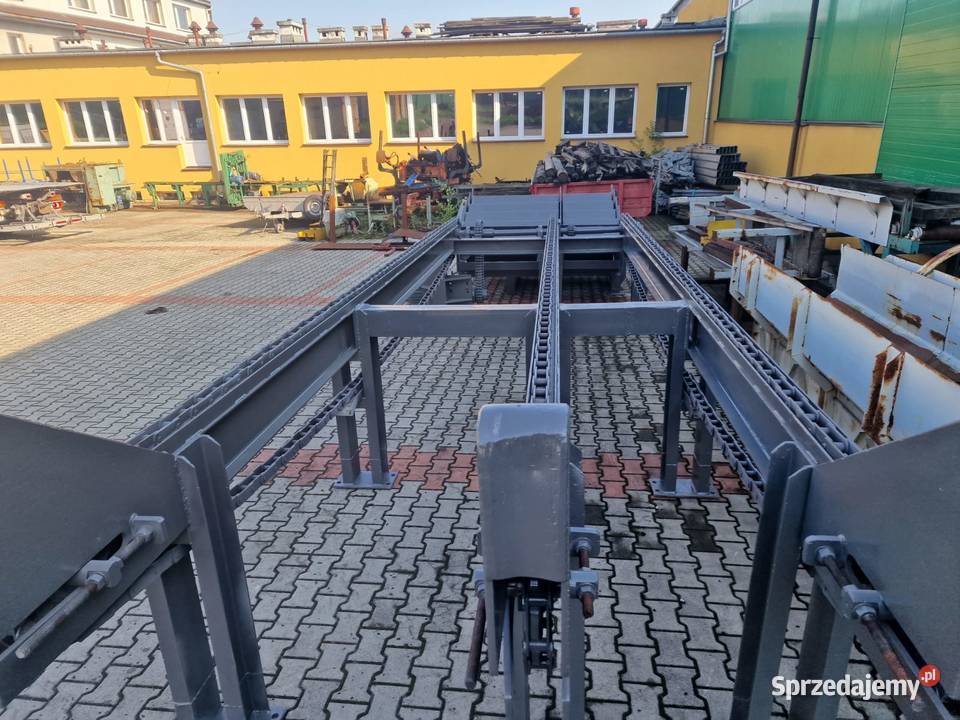 Podajnik kłody STORTI z podajnikiem schodkowym