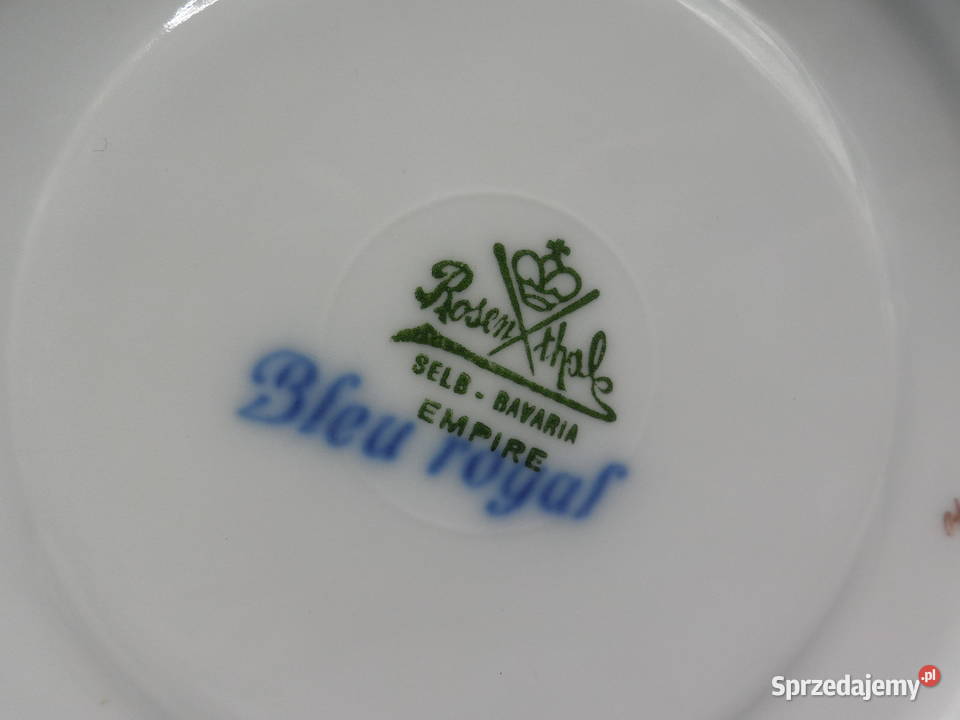 Talerzyk podstawek ROSENTHAL EMPIRE BLEU ROYAL Raszków