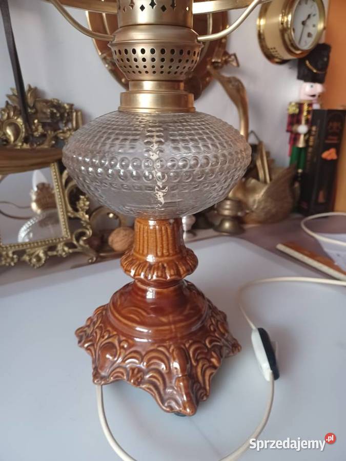Lampa stołowa PRL wielkopolskie Poznań sprzedam